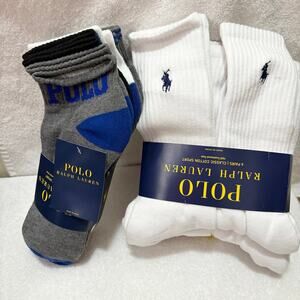 Polo Ralph Lauren Sock Bundle- 12 pairs total